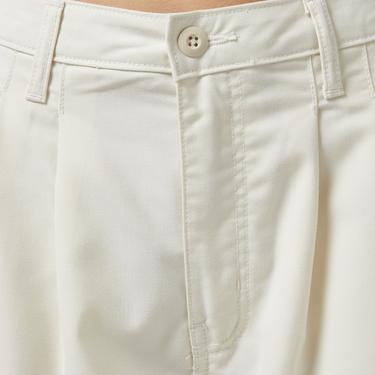 Vans Alder Relaxed Pleated Kadın Krem Pantolon