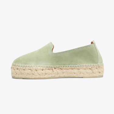  Manebi Hamptons Double Sole Kadın Yeşil Espadril