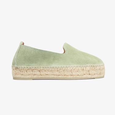  Manebi Hamptons Double Sole Kadın Yeşil Espadril