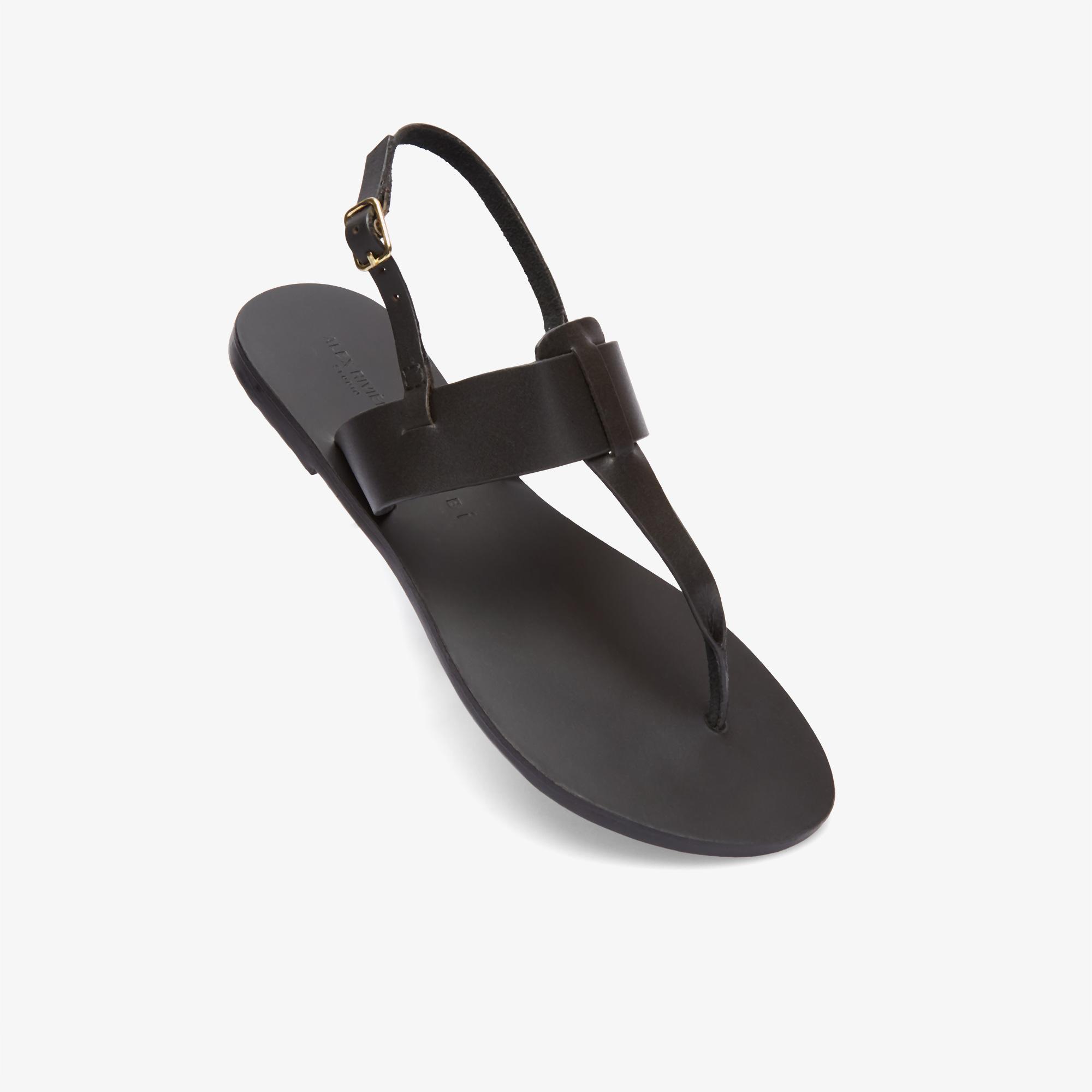 Manebi Alex Rivière Kadın Siyah Sandalet