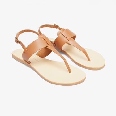  Manebi Kadın Krem Rengi Sandalet