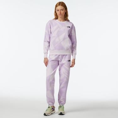  The North Face W Essential Print Kadın Mor Eşofman Altı