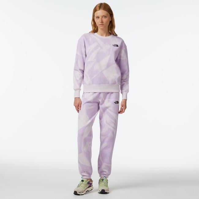 The North Face W Essential Print Kadın Mor Eşofman Altı