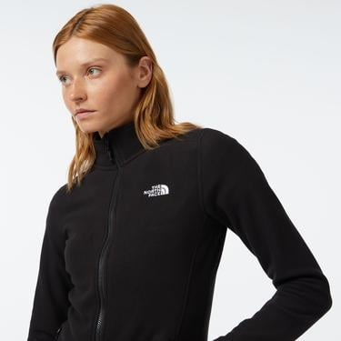 The North Face Glacier 1/4 Zip Kadın Siyah Polar Ceket