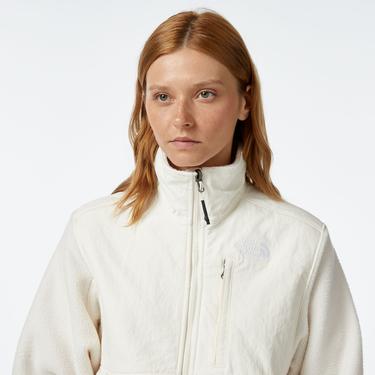  The North Face Ripstop Denali Kadın Beyaz Mont