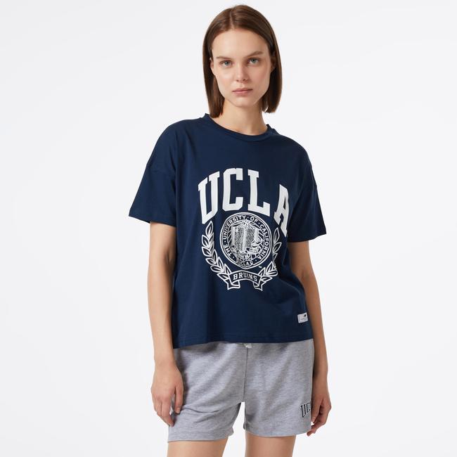  Ucla Fowler Kadın Lacivert T-Shirt