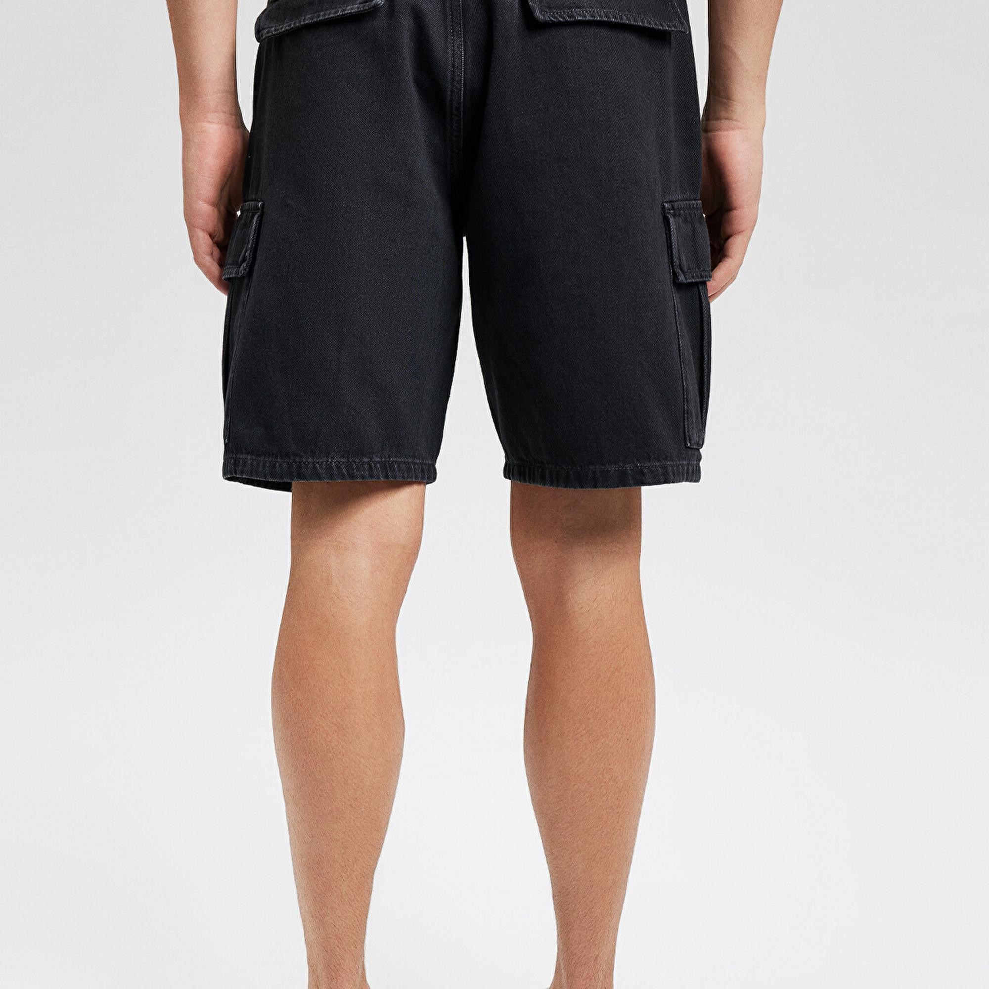 Mavi Bremen MV91 Street Antrasit Jean Şort 0410680-87156