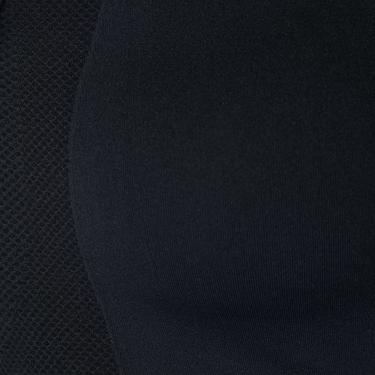  Sweaty Betty Athlete Crop Seamless Workout Kadın Siyah Koşu Tank Top