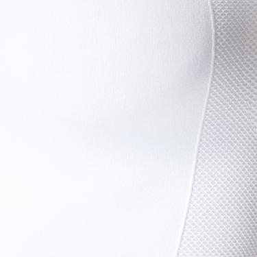  Sweaty Betty Athlete Crop Seamless Workout Kadın Beyaz Koşu Tank Top