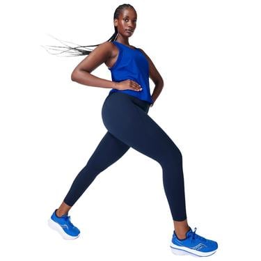  Sweaty Betty Power 7/8 Workout Leggings Kadın Mavi Fitness Tayt