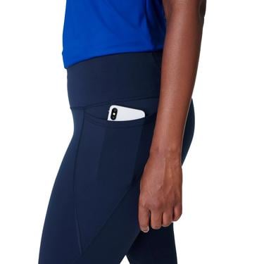  Sweaty Betty Power 7/8 Workout Leggings Kadın Mavi Fitness Tayt