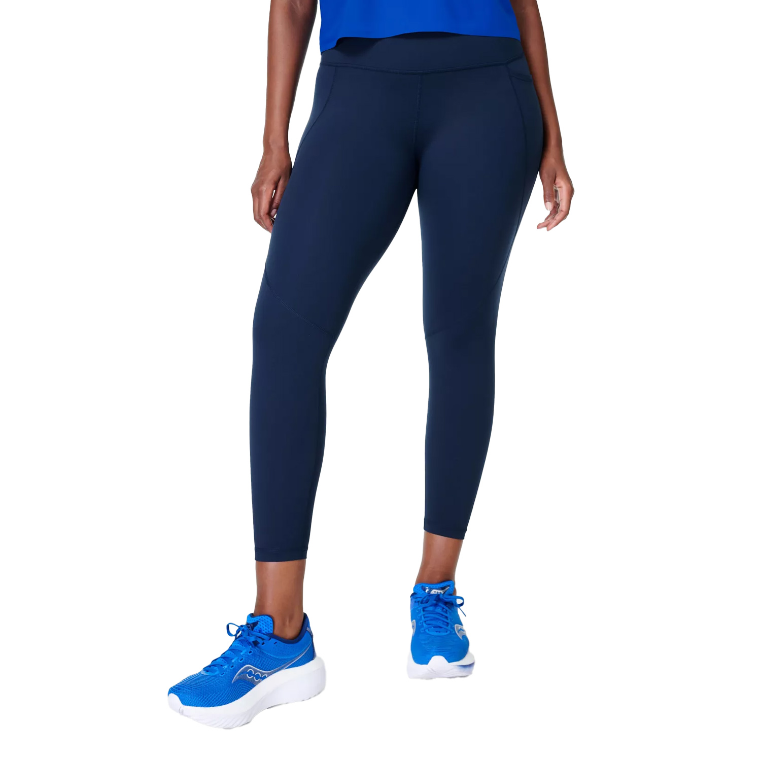  Sweaty Betty Power 7/8 Workout Leggings Kadın Mavi Fitness Tayt