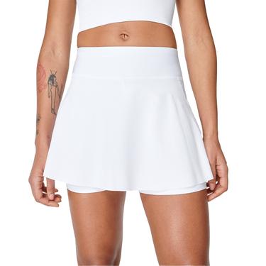  Sweaty Betty Swift Skort Kadın Beyaz Etek