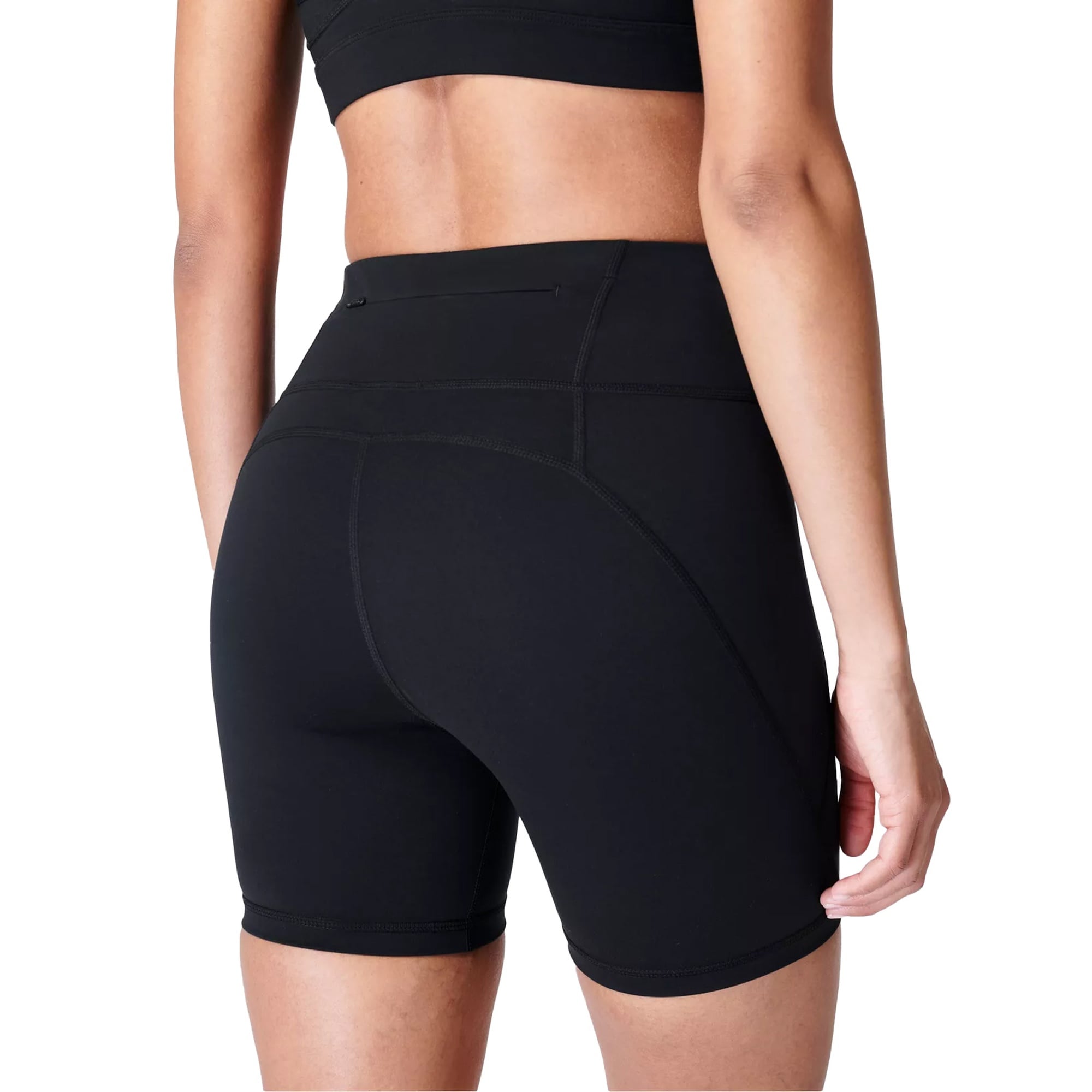 Sweaty Betty Power 6 Biker Shorts Kadın Siyah Koşu Şortu