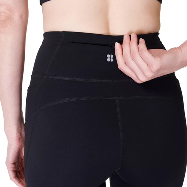  Sweaty Betty Power 30 Workout Boot Cut Trouser Kadın Siyah Pantolon