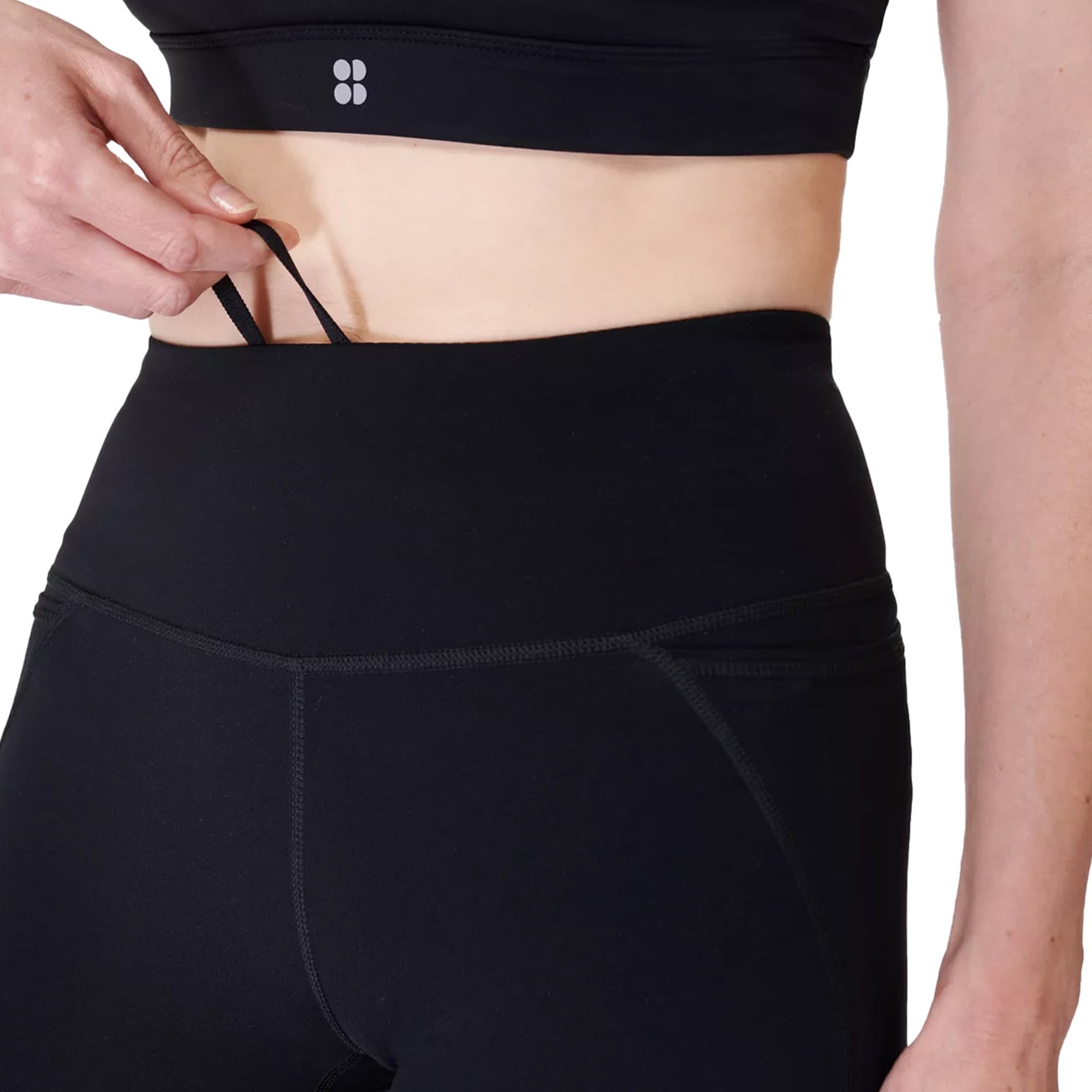 Sweaty Betty Power 30 Workout Boot Cut Trouser Kadın Siyah Pantolon