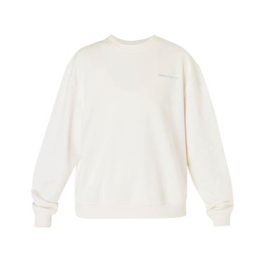  Sweaty Betty Our Strength Is In Each Other Kadın Beyaz Sweatshirt