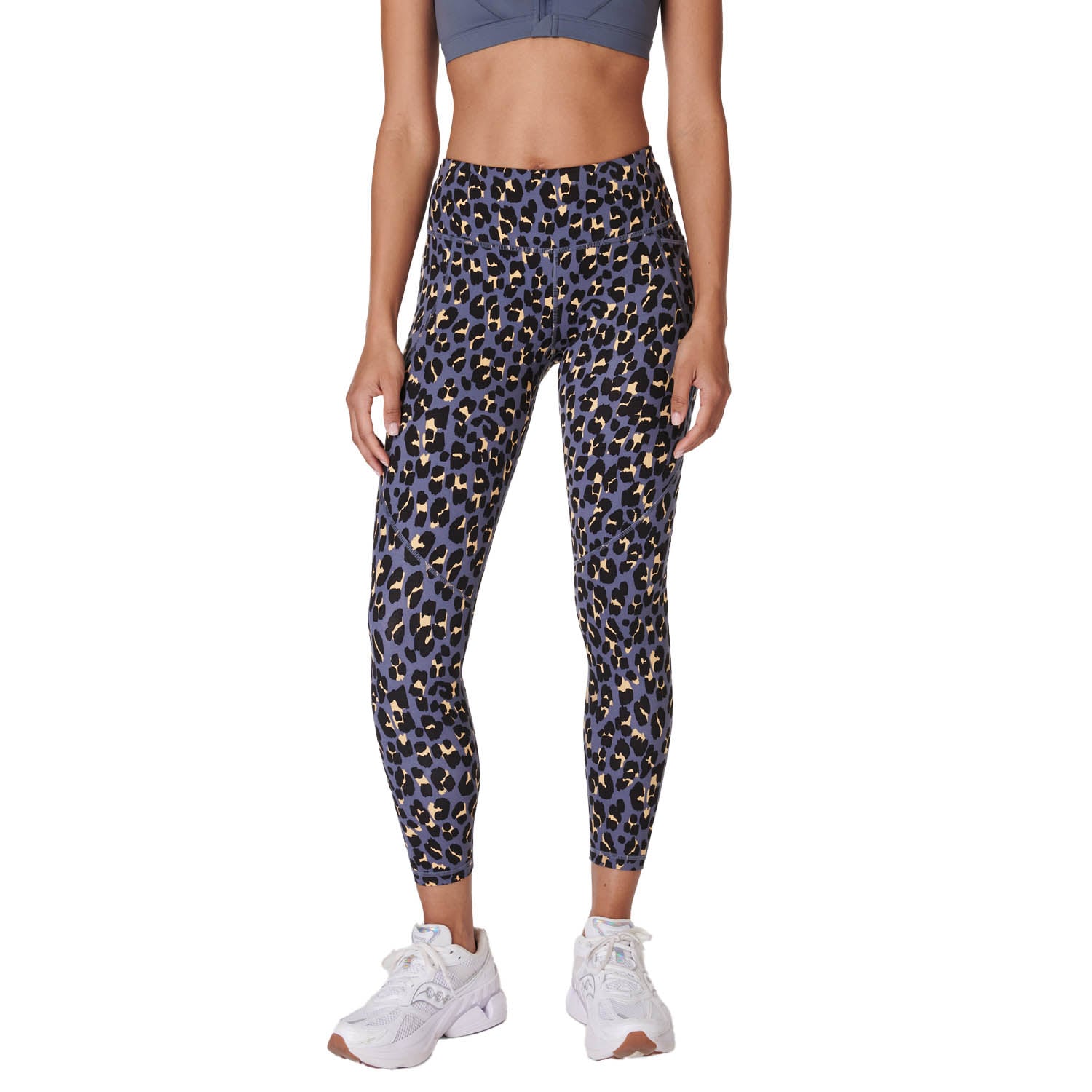  Sweaty Betty Power 7/8 Workout Leggings Kadın Turuncu Koşu Tayt