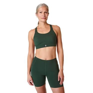  Sweaty Betty Power Medium Support Sports Bra Kadın Yeşil Fitness Bra