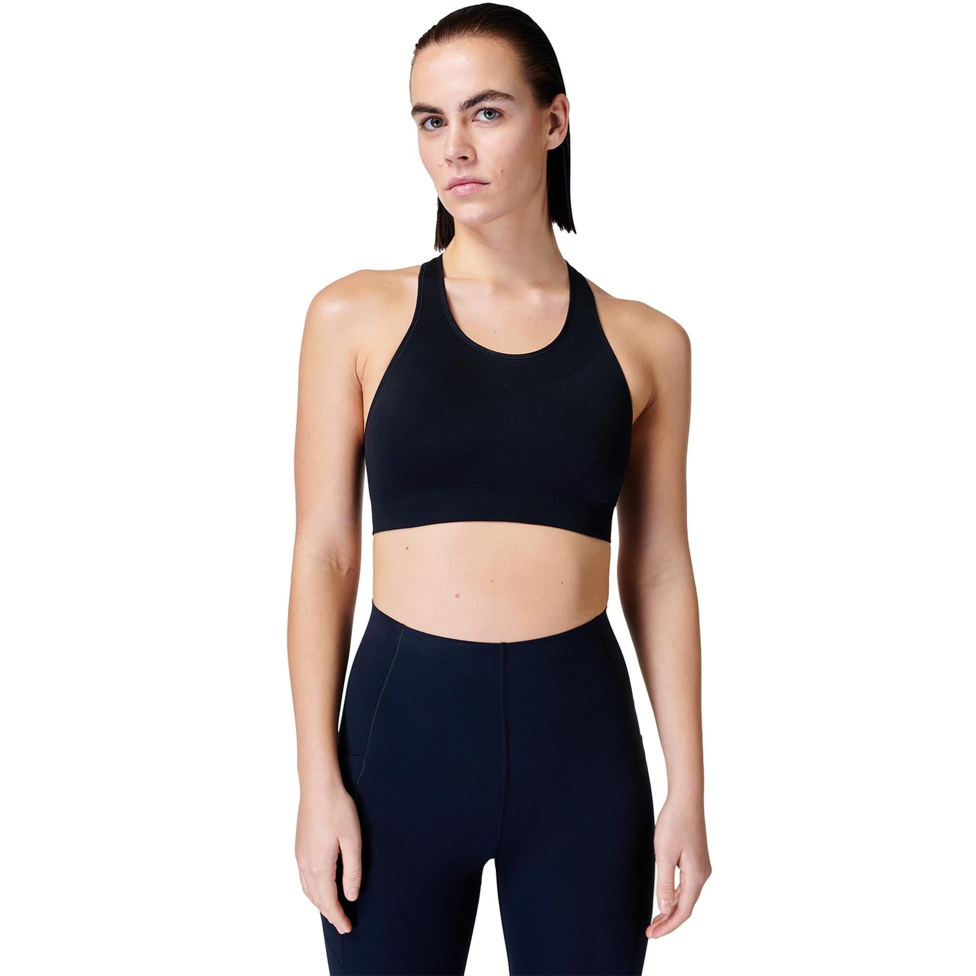 Sweaty Betty Stamina Workout Kadın Siyah Fitness Bra