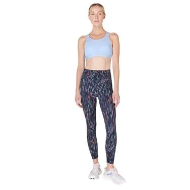  Sweaty Betty Zero Gravity 7/8 Leggings Kadın Mavi Koşu Taytı