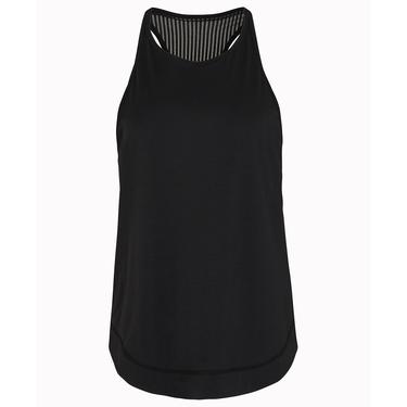  Sweaty Betty Breathe Easy Run Kadın Siyah Koşu Tank Top