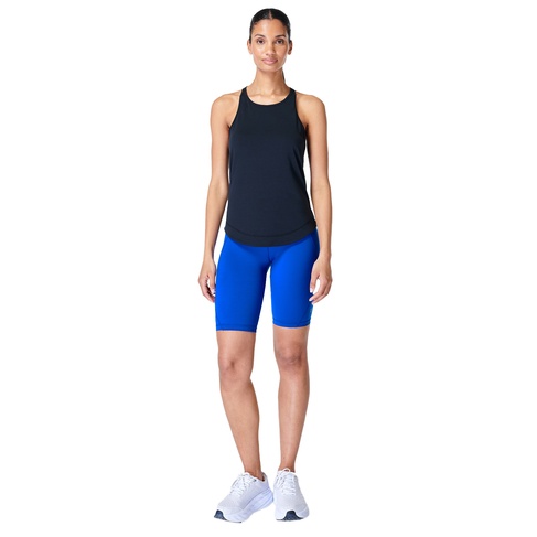  Sweaty Betty Breathe Easy Run Kadın Siyah Koşu Tank Top