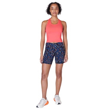  Sweaty Betty Power 6 Biker Shorts Kadın Siyah Koşu Şortu