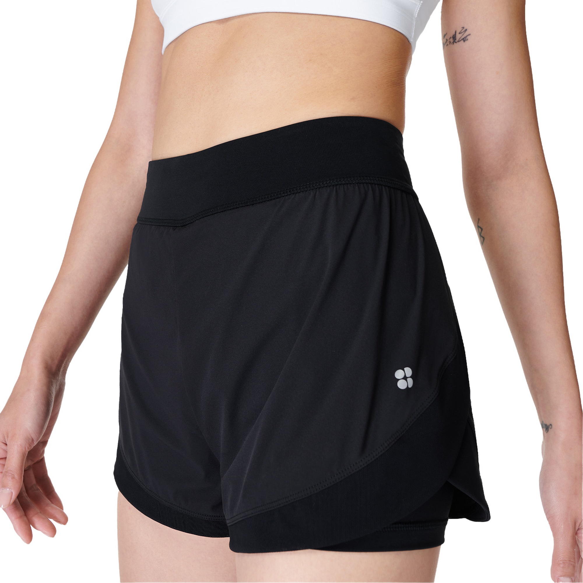 Sweaty Betty Training Day Shorts Kadın Siyah Koşu Şortu