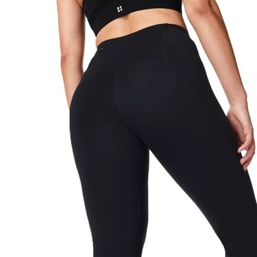  Sweaty Betty Power 7/8 Workout Leggings Kadın Siyah Fitness Tayt