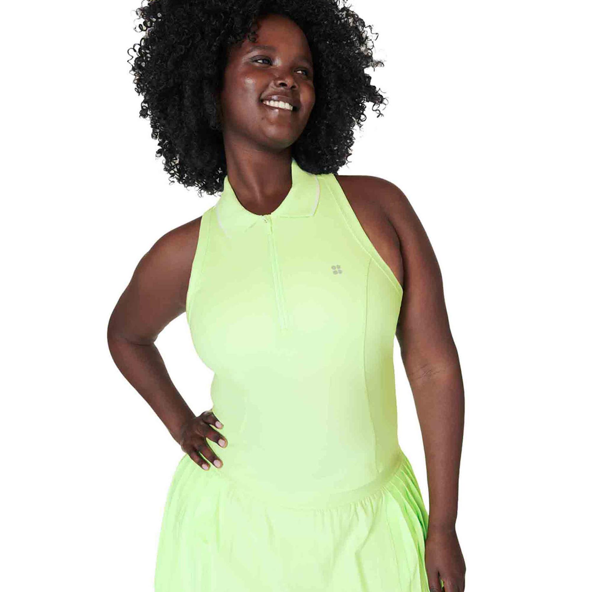 Sweaty Betty Power Tennis Kadın Yeşil Tank Top