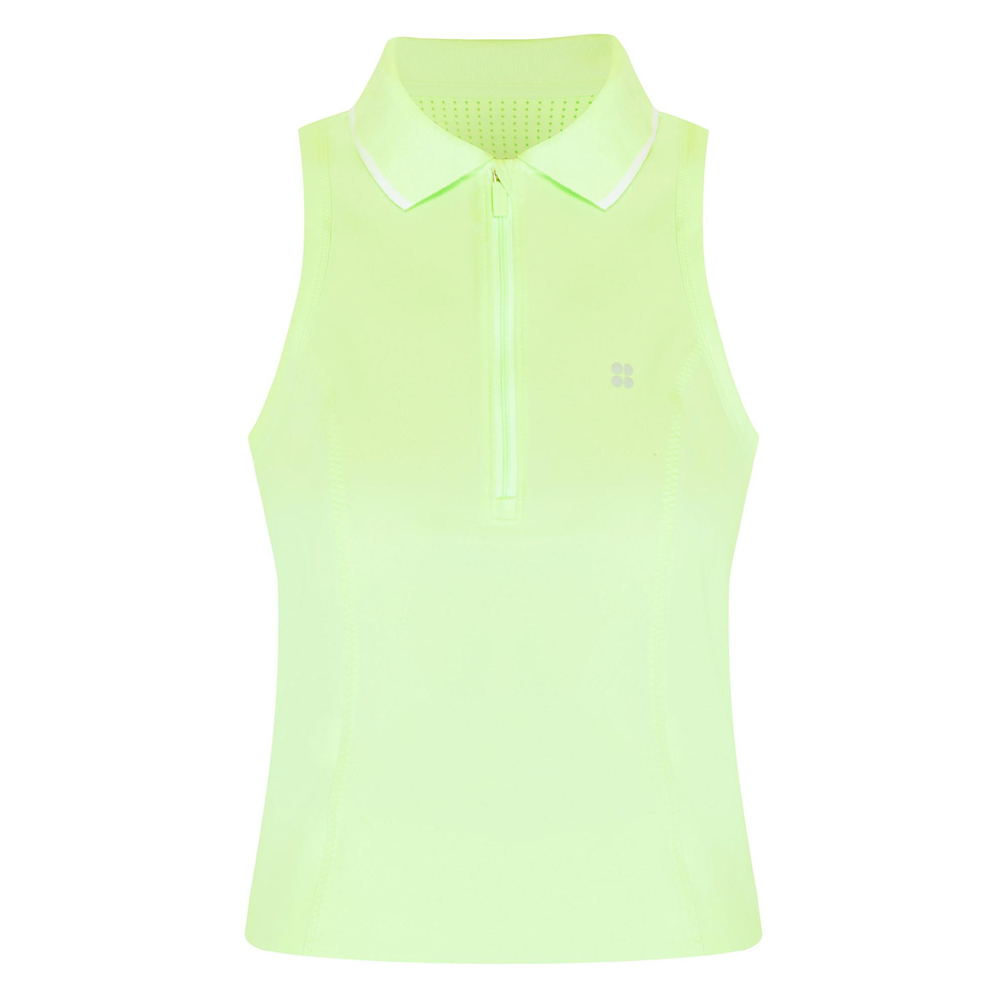 Sweaty Betty Power Tennis Kadın Yeşil Tank Top
