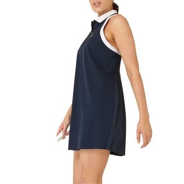  Sweaty Betty Power Match Point Pleat Tennis Kadın Mavi Elbise