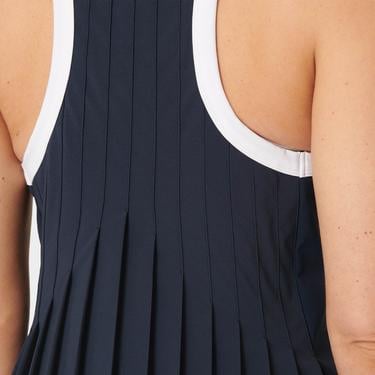  Sweaty Betty Power Match Point Pleat Tennis Kadın Mavi Elbise