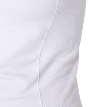  Sweaty Betty Athlete Crop Seamless Workout Kadın Beyaz Koşu Tank Top