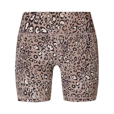  Sweaty Betty Power 6 Biker Shorts Kadın Kahverengi Koşu Şortu