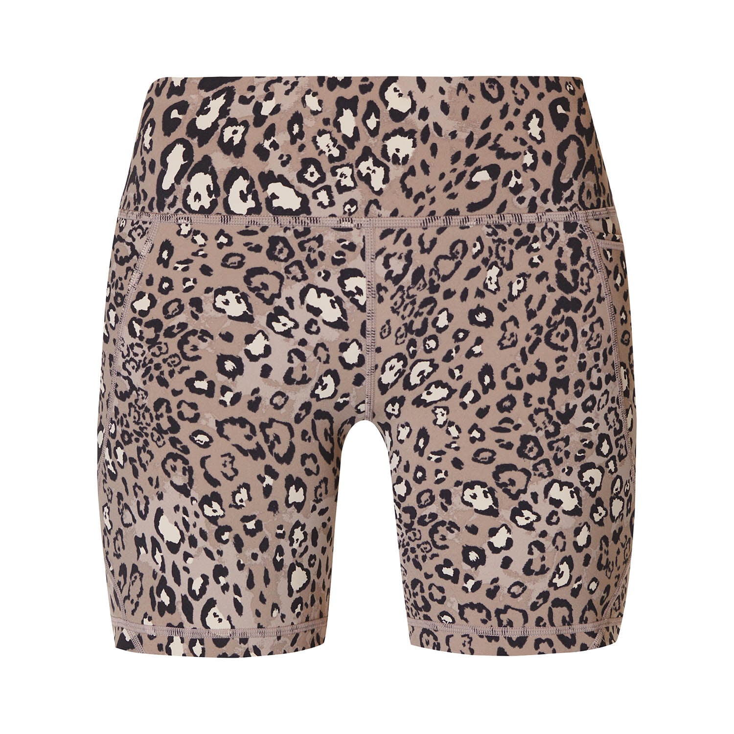  Sweaty Betty Power 6 Biker Shorts Kadın Kahverengi Koşu Şortu