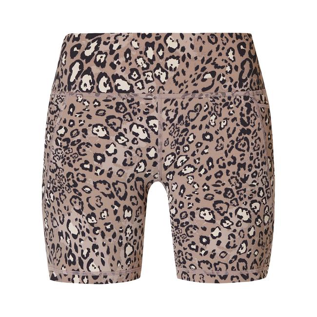  Sweaty Betty Power 6 Biker Shorts Kadın Kahverengi Koşu Şortu