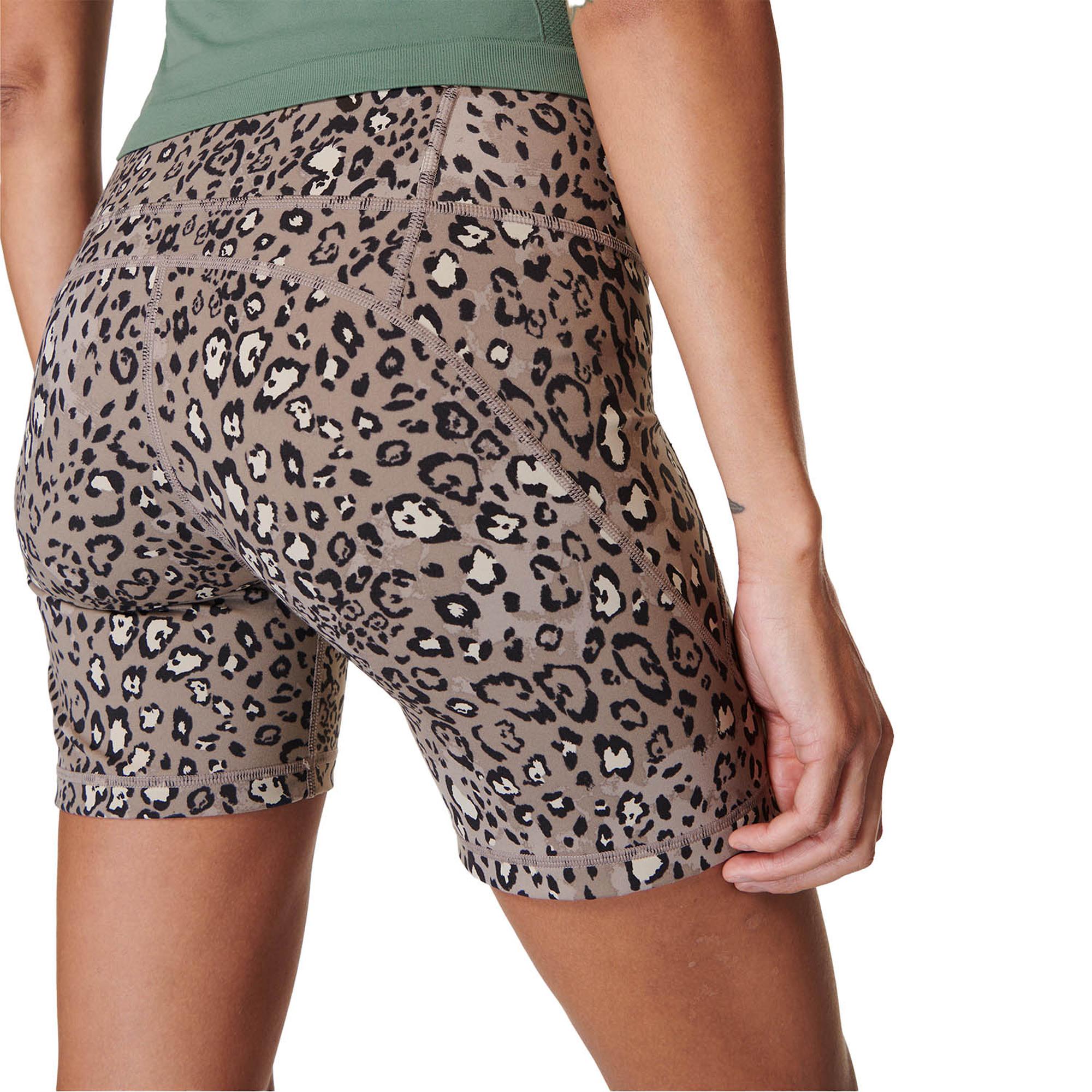 Sweaty Betty Power 6 Biker Shorts Kadın Kahverengi Koşu Şortu