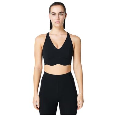  Sweaty Betty Power Contour Kadın Siyah Fitness Bra