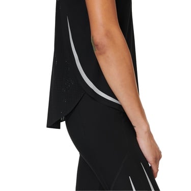  Sweaty Betty Zero Gravity Running Tank Kadın Siyah Koşu Tank Top