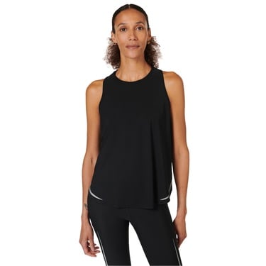  Sweaty Betty Zero Gravity Running Tank Kadın Siyah Koşu Tank Top