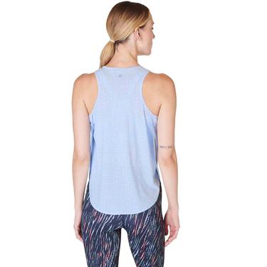  Sweaty Betty Zero Gravity Running Kadın Mavi Koşu Tank Top