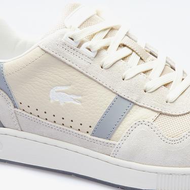  Lacoste T-Clip Erkek Bej Sneaker