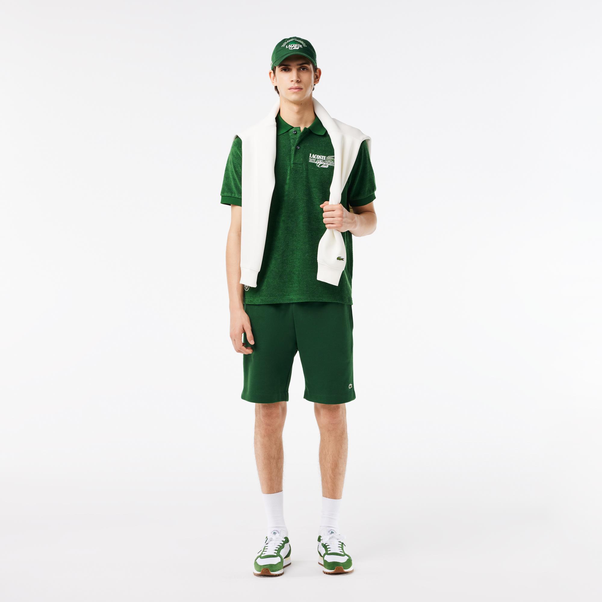 Roland Garros Unisex Relaxed Fit Yeşil Polo