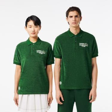  Roland Garros Unisex Relaxed Fit Yeşil Polo