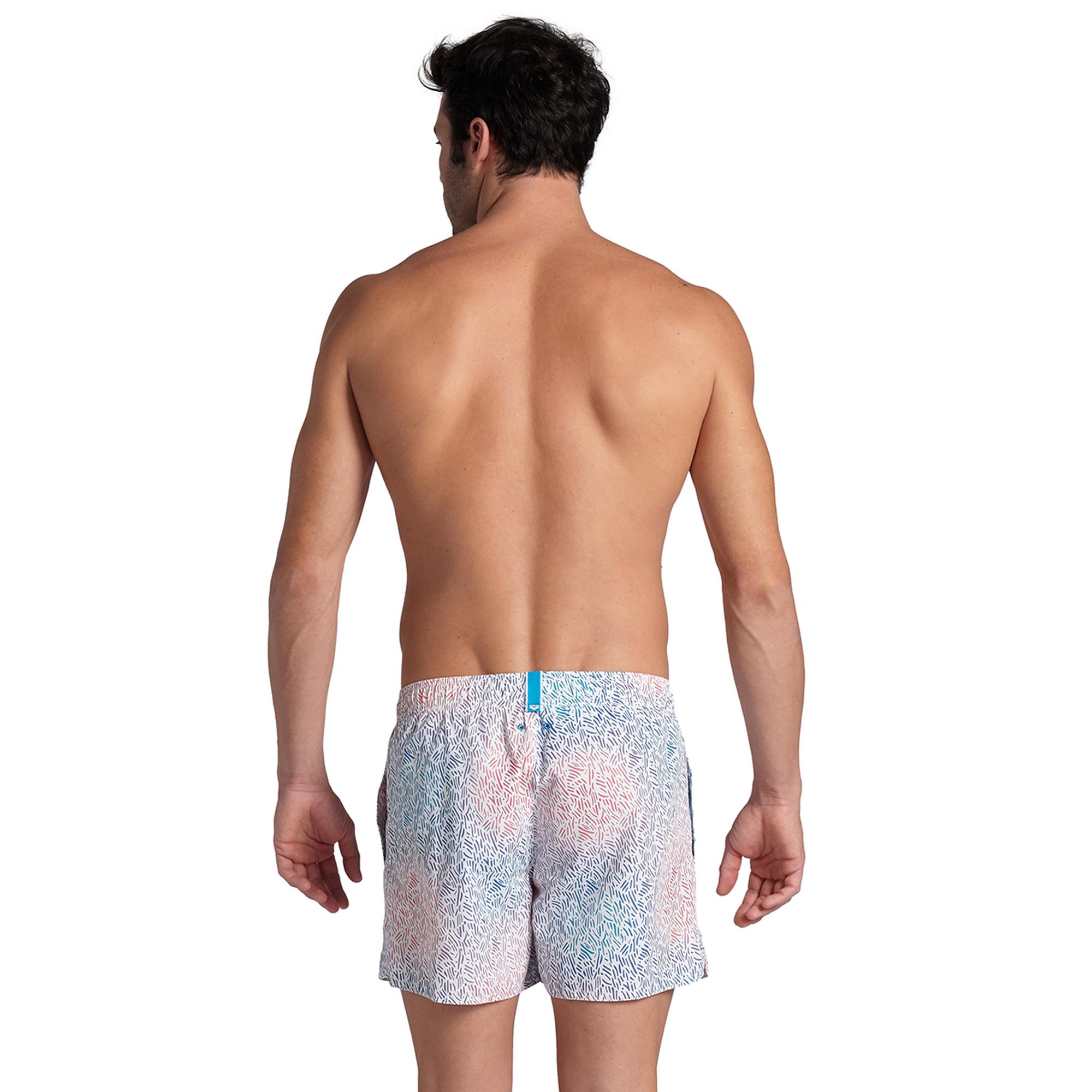 Beach Allover Erkek Pembe Yüzücü Şortu 007159191