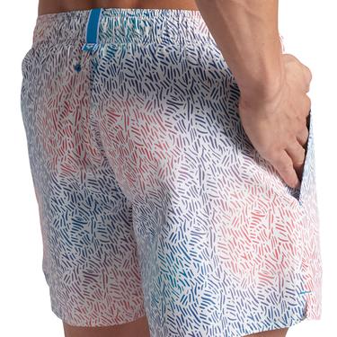  Beach Allover Erkek Pembe Yüzücü Şortu 007159191