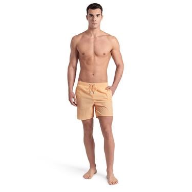  Solid Erkek Sarı Yüzücü Şortu 007137300