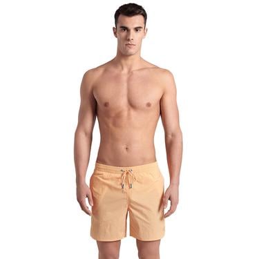  Solid Erkek Sarı Yüzücü Şortu 007137300